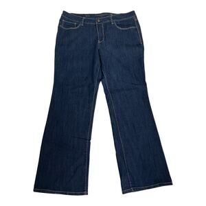 Faded Glory Womens Bootcut Jeans Basic Casual Denim Pants Plus size 18